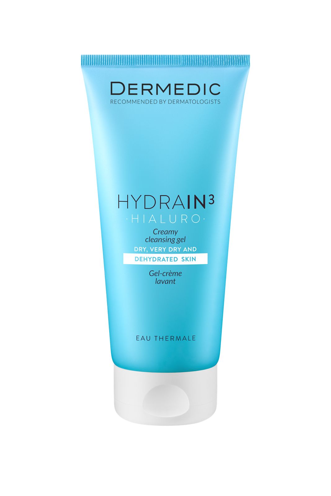 DERMEDIC HYDRAIN 3 CREAMY CLEANSING GEL (Dry & Very Dry Skin)  ديرمدك غسول جل منظف للبشرة الجافة