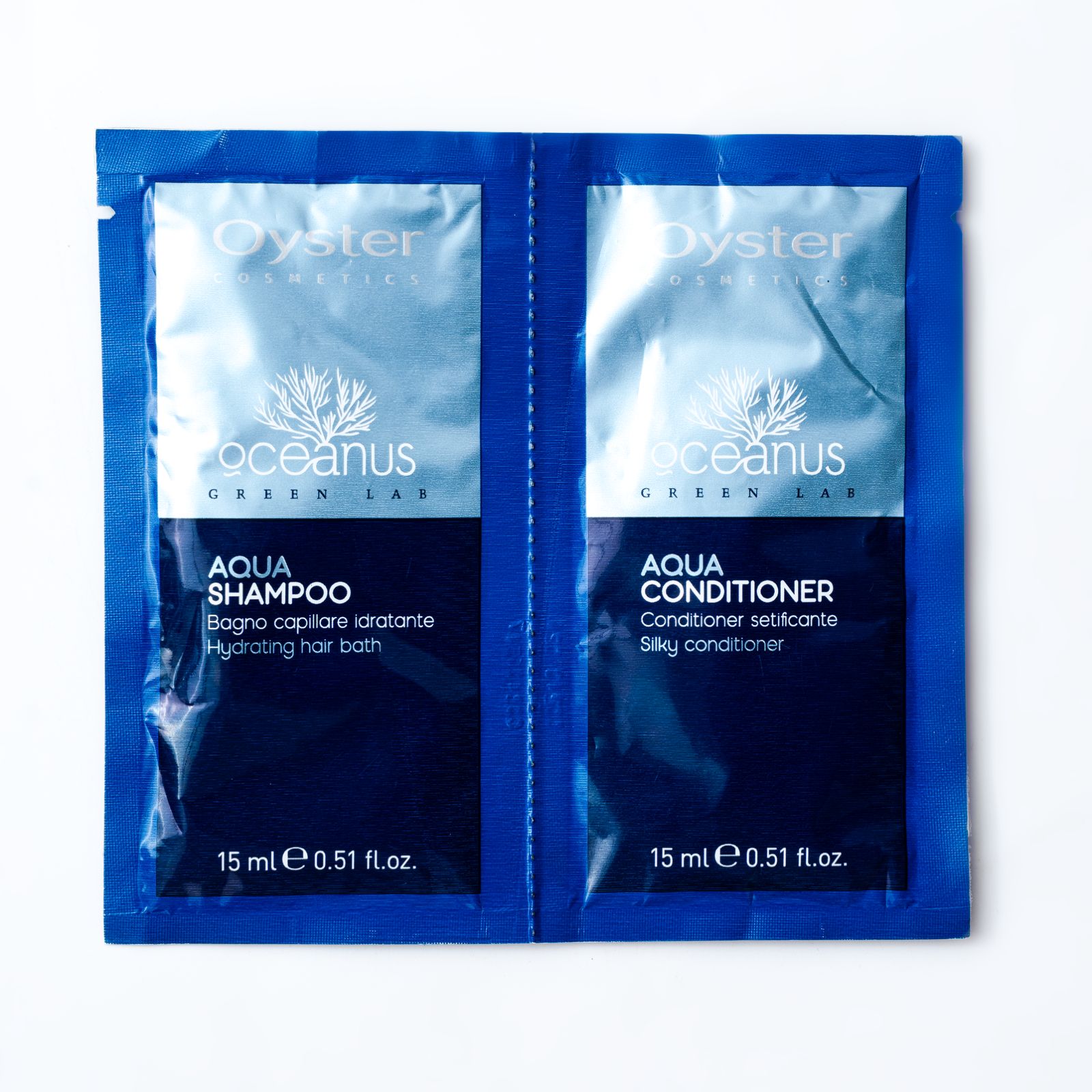 OYSTER OCEANUS GREEN & CLEAN شامبو + بلسم للشعر من اويستر