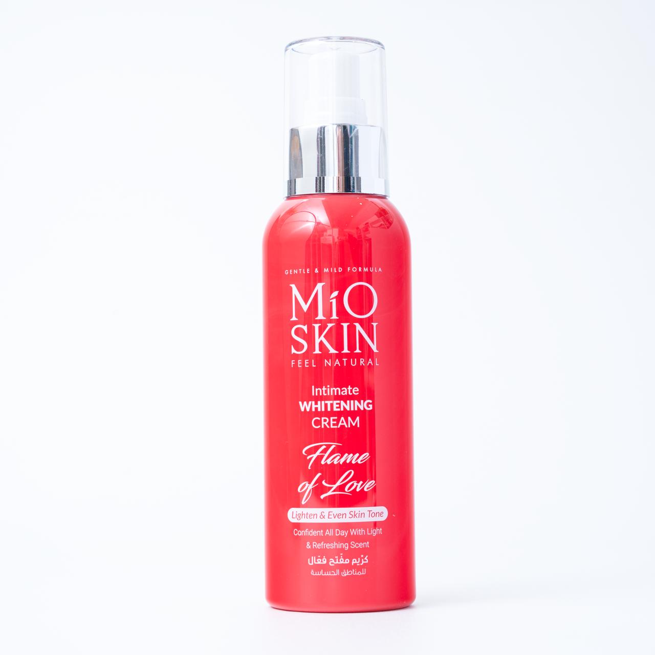 MIO SKIN INTIMATE WHITENING CREAM FLAME OF LOVE مايو سكن كريم مفتح فعال للمناطق الحساسة