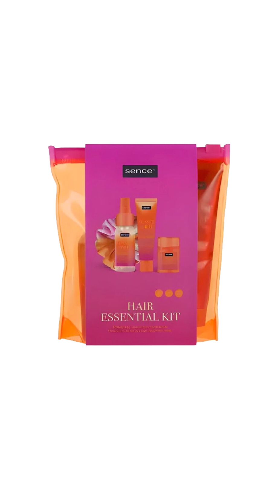 SENCE BEAUTY HAIR ESSENTIAL KIT 4 PIECE TRAVEL SET سينس بيوتي مجموعة العناية بالشعر