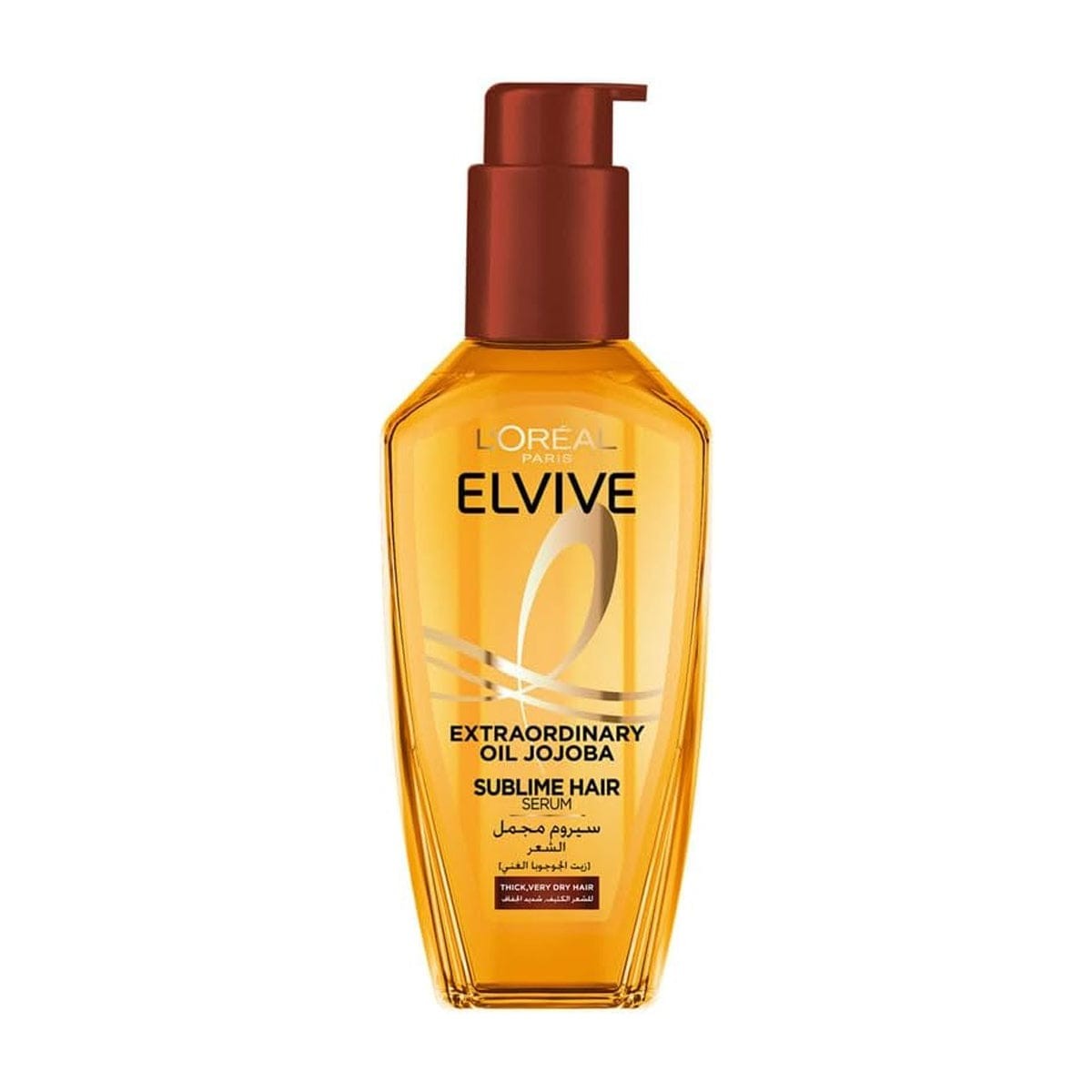 LOREAL elvive extraordinary oil jojoba hair serum 100ml سيروم الشعر لوريال إلفيف بزيت الجوجوبا الاستثنائي