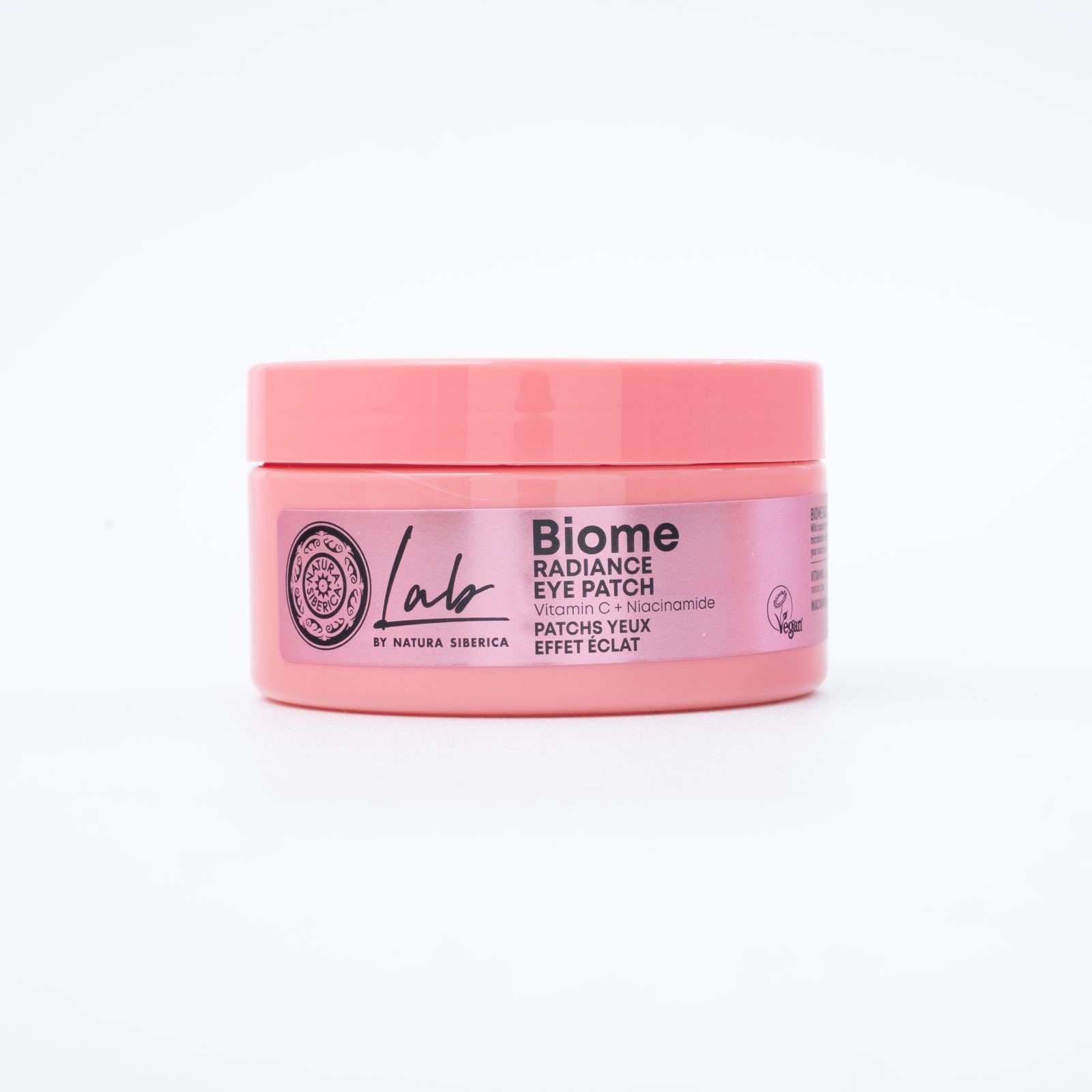 NATURA SIBERICA radiance eye patch vitamin c + niacinamide 60pcs ناتشورا سيبيريكا ماسك العيون لإشراقة البشرة بفيتامين سي والنياسيناميد