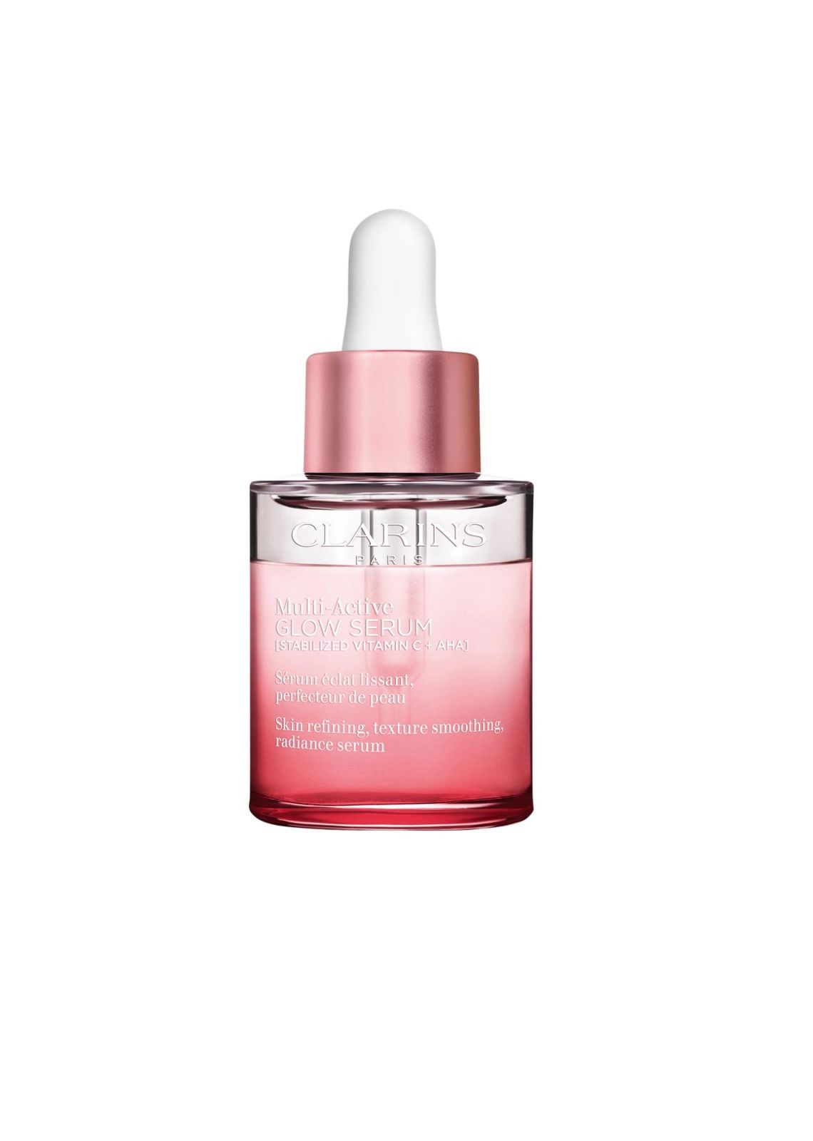 CLARINS Multi-Active Glow Serum Vitamin C + AHA Smoothing Radiance-Boosting Glow سيروم للبشرة من كلارنس
