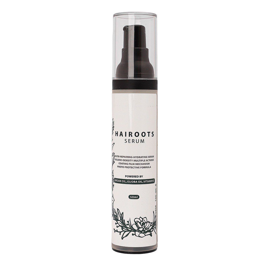 HAIROOTS Nutri-Repairing Argan Hydrating Hair Serum 50ml سيروم الأرغان المرطب للشعر من هيروتس