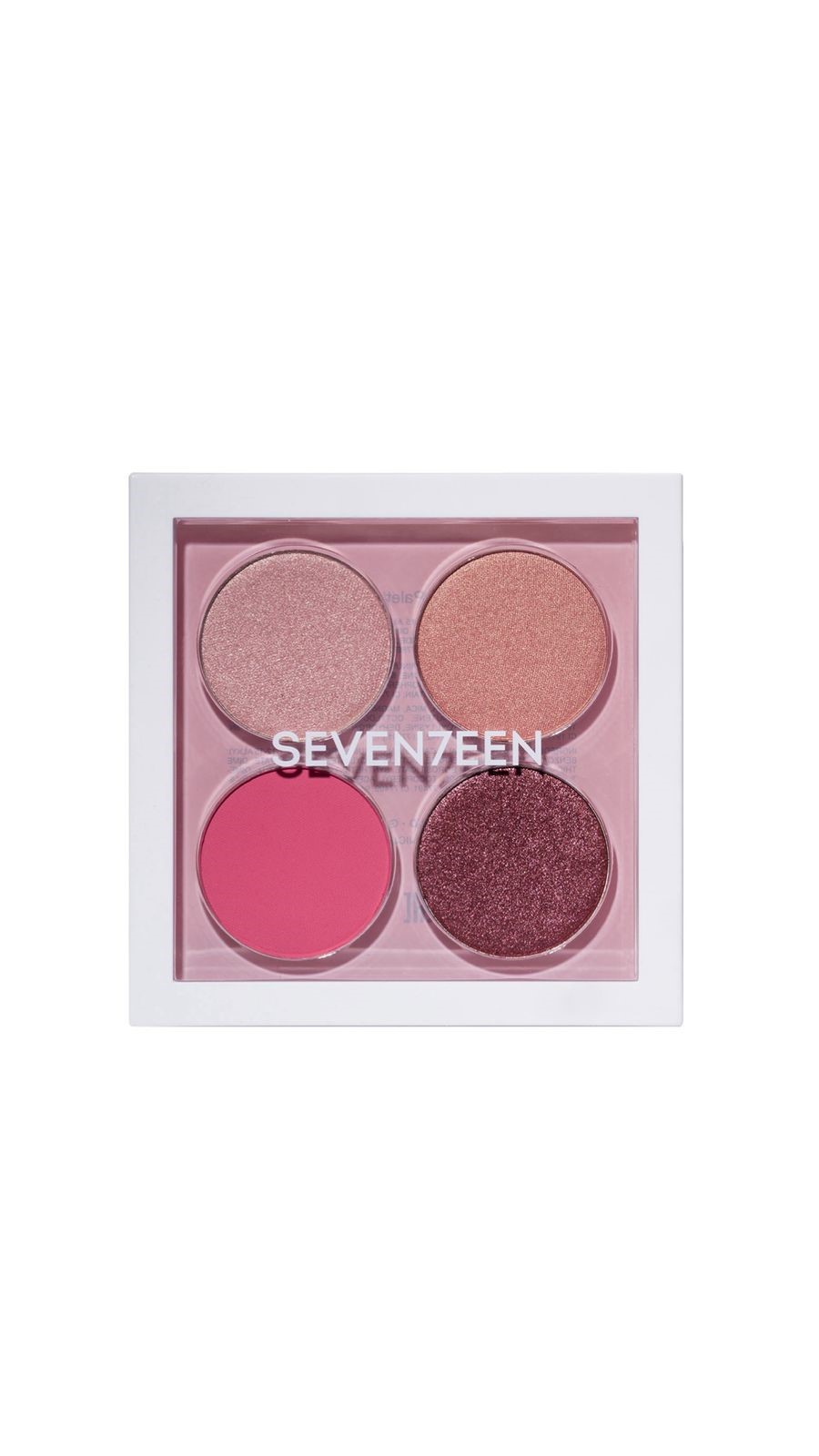 SEVENTEEN VIBRANT EYES QUAD PALETTE NO. 05 ROSY NUDE باليت العيون من سڤينتين