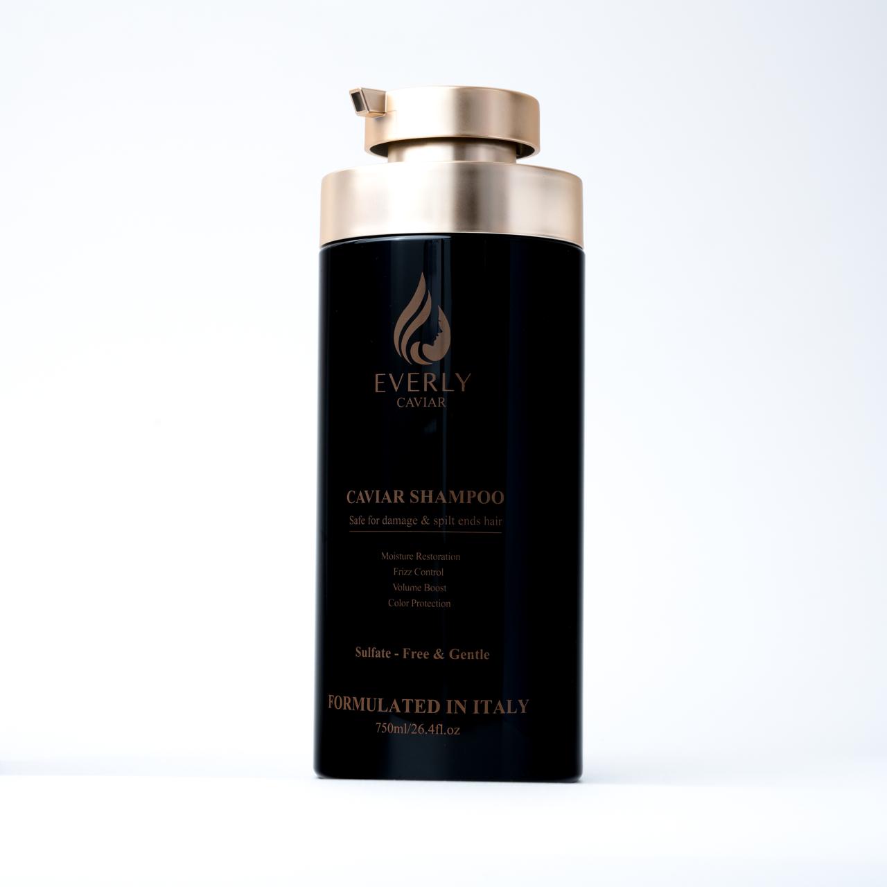 EVERLY CAVIAR CAVIAR SHAMPOO 750ml ايفيرلي شامبو للشعر بالكافيار