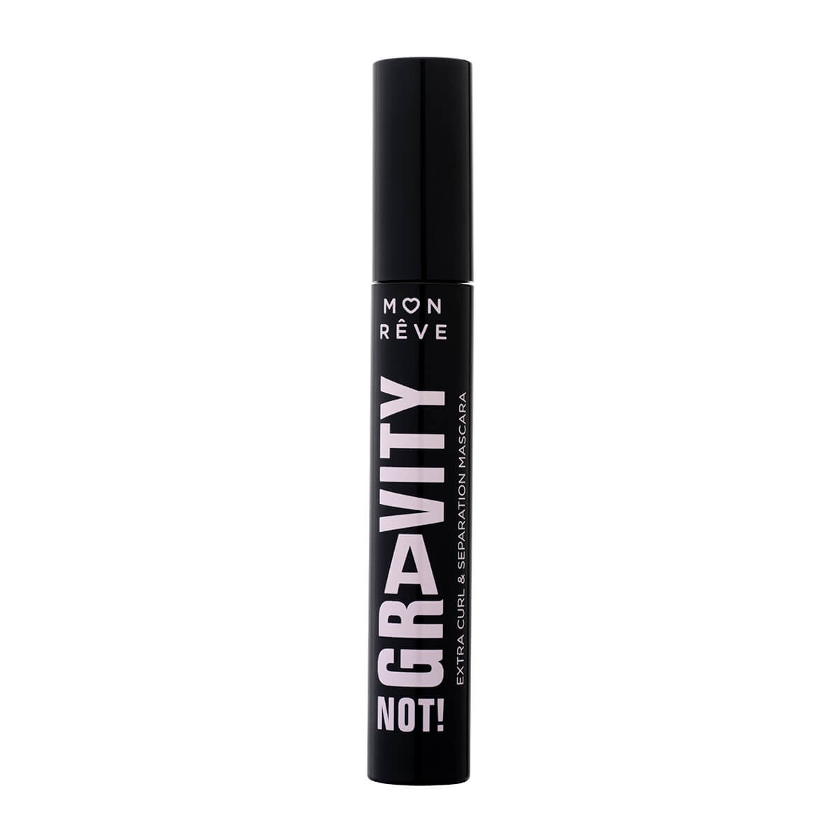 MON REVE GRAVITY NOT! MASCARA - 01 black مون ريڤ مسكارا لرموش منحنية