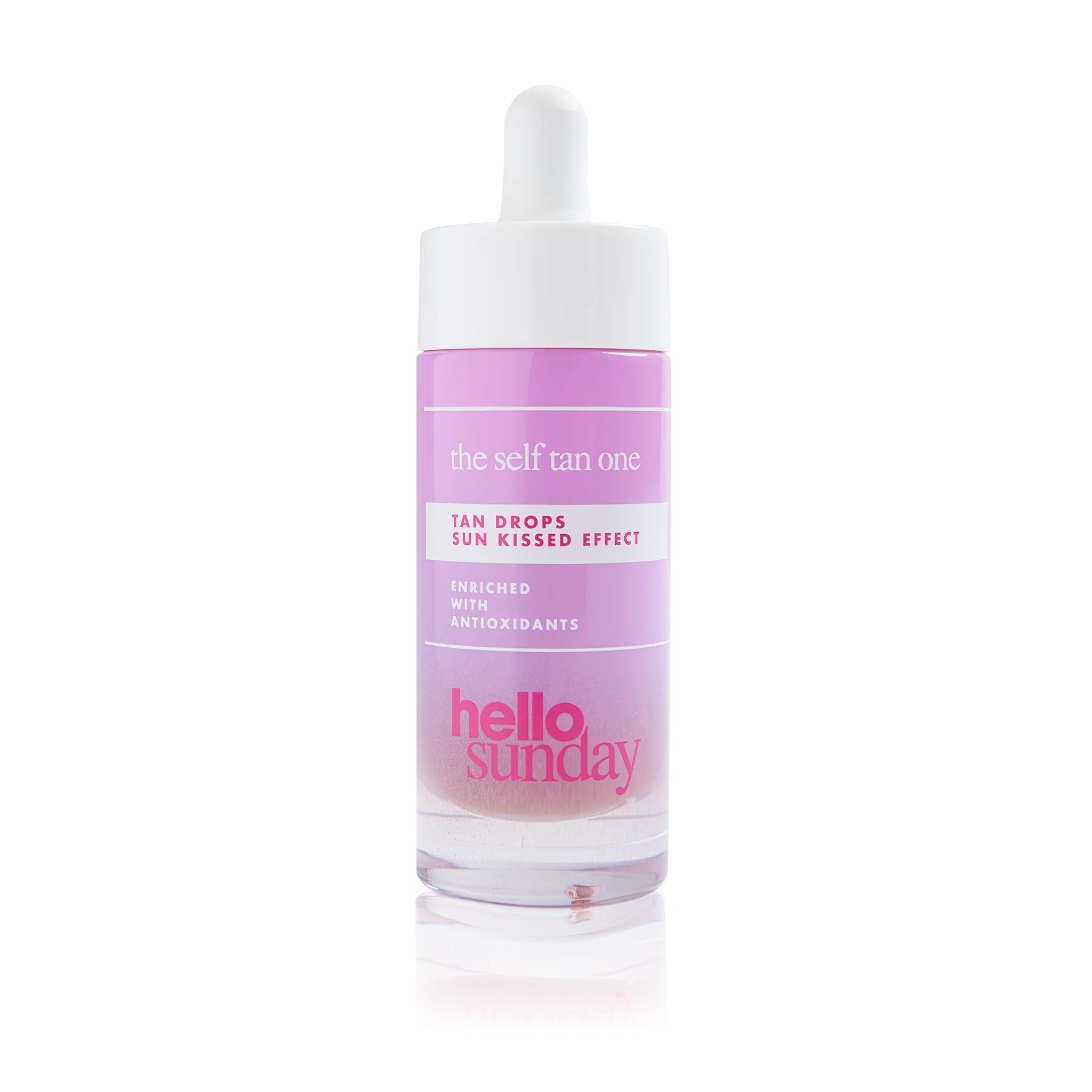 HELLO SUNDAY The Self Tan One Tan Drops   زيت تسمير الجسم من هيلو سنداي