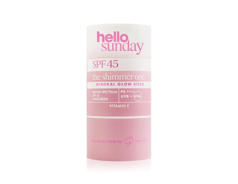 HELLO SUNDAY The Shimmer One Mineral Glow Stick SPF 45  واقي شمس من هيلو سنداي