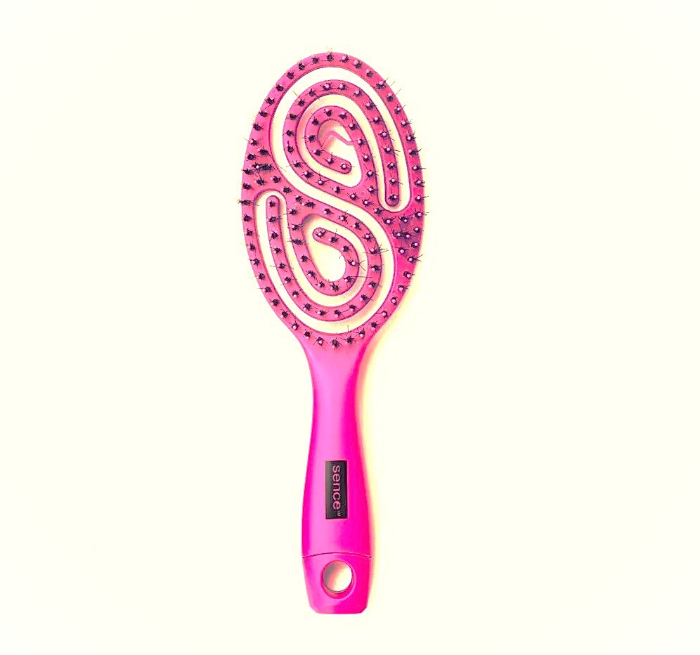 SENCE BEAUTY Hair brush - pink مشط شعر من سينس بيوتي