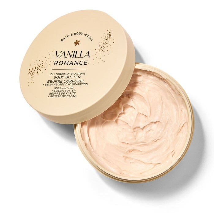 BATH & BODY WORKS Vanilla Romance Body Butter 185g كريم مرطب للجسم من باث اند بدي ووركس