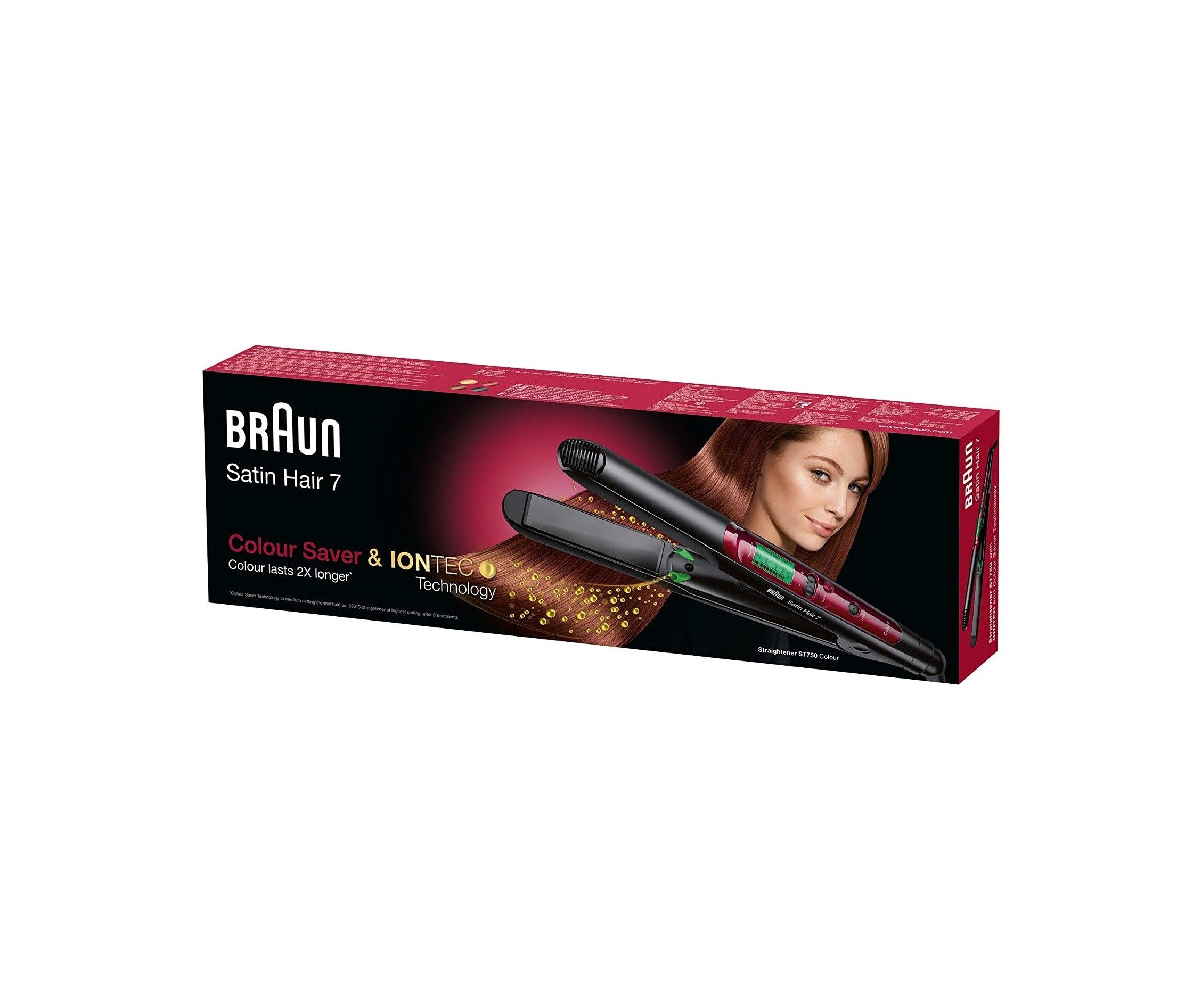 BRAUN Satin Hair 7 ST750 Hair Straightener براون جهاز تمليس الشعر