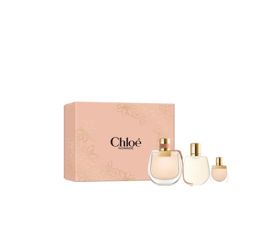 CHLOE Nomade Eau de Parfum Gift Set for Women 3PCS مجموعة هدايا عطر نوماد من كلوي للنساء