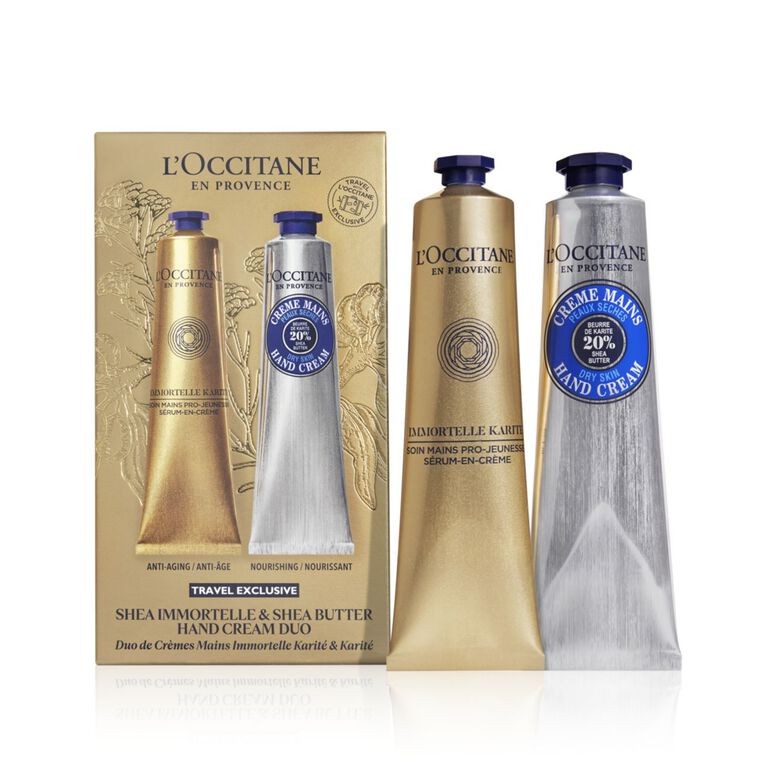 LOCCITANE Hand Creams Shea and Youth Duo  سيت ثنائي لترطيب اليدين