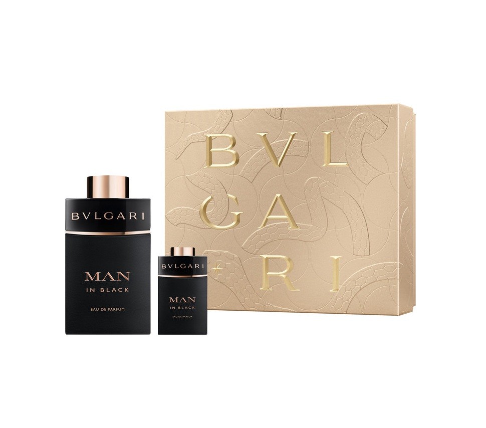 BVLGARI Men In Black Eau de Parfum Gift Set مجموعة هدايا مين إن بلاك من بولغاري للرجال