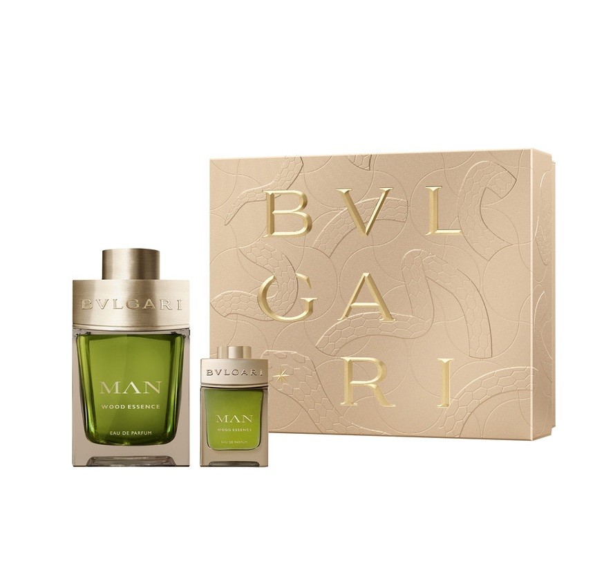 BVLGARI MAN WOOD ESSENCE Eau de Parfum gift set سيت هدايا عطور من بولغاري للرجال