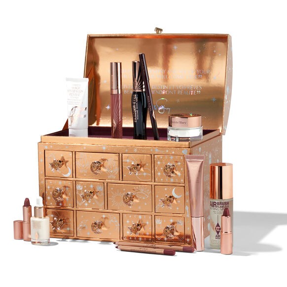 CHARLOTTE TILBURY Charlotte's Beauty Treasure Chest Set مجموعة صندوق كنز الجمال من شارلوت