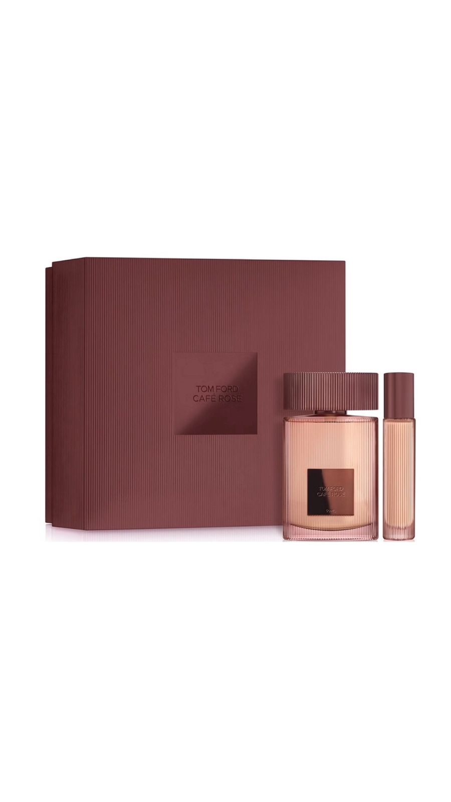 TOM FORD CAFE ROSE EAU DE PARFUME Gift Setتوم فورد بگج عطر