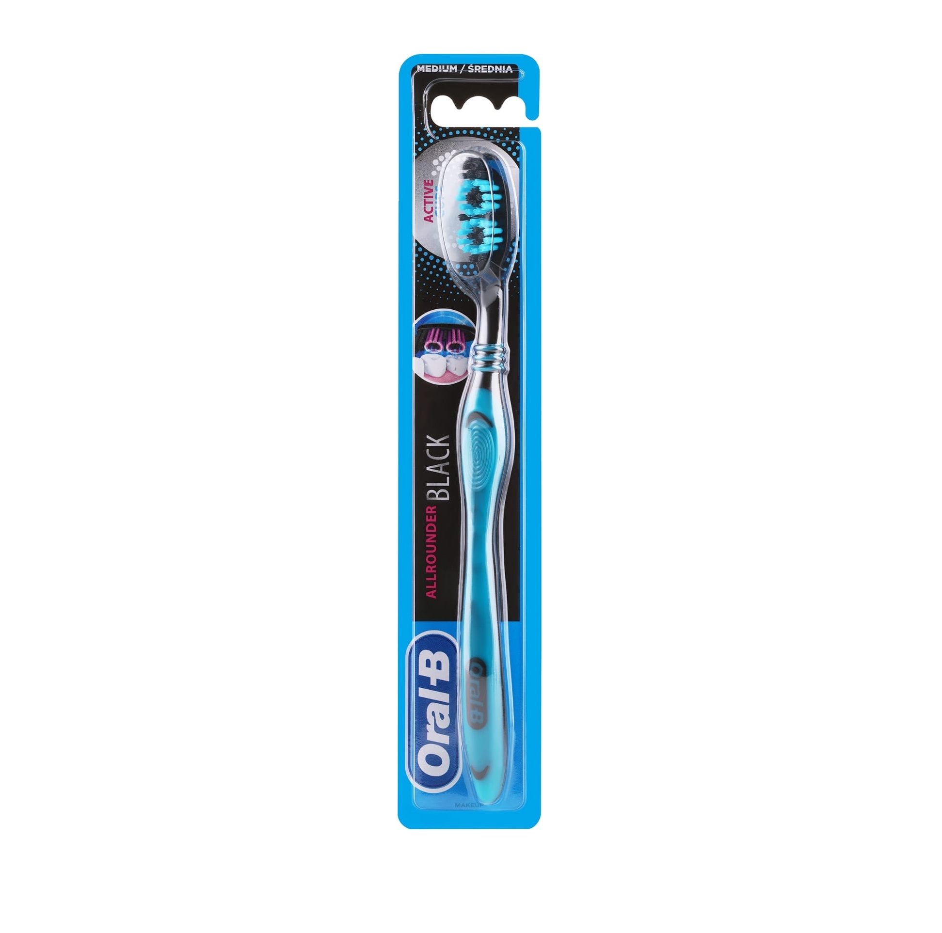ORAL-B All Rounder Black toothbrush  فرشاة اسنان من اورال بي