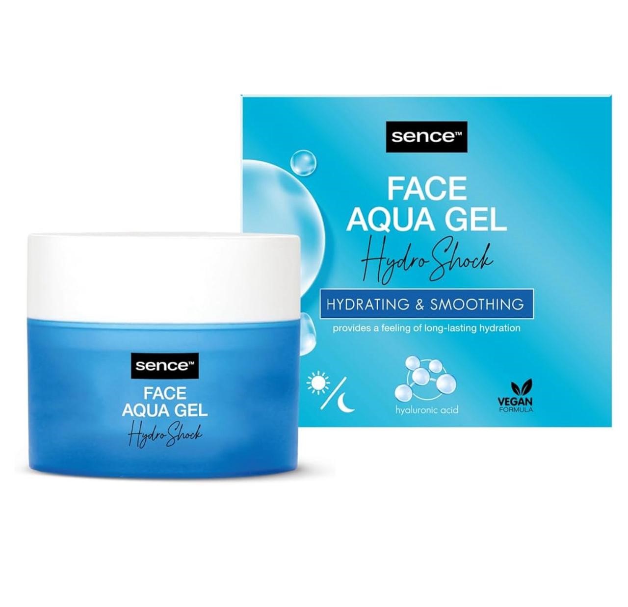 SENCE BEAUTY FACE AQUA GEL جل مرطب للبشرة من سينس بيوتي