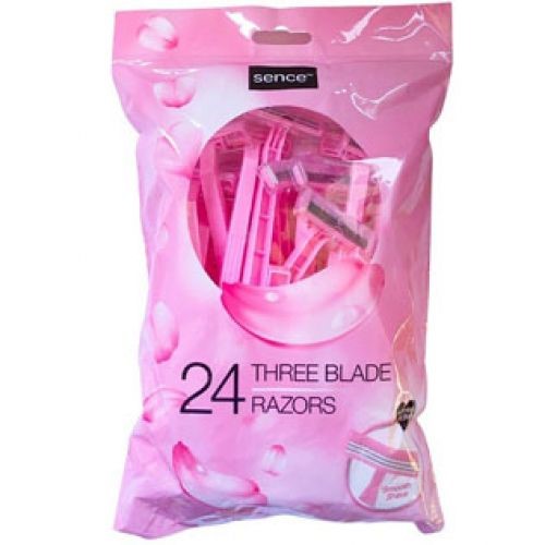 SENCE BEAUTY THREE BLADE RAZORS مجموعة شفرات حلاقة من سينس بيوتي