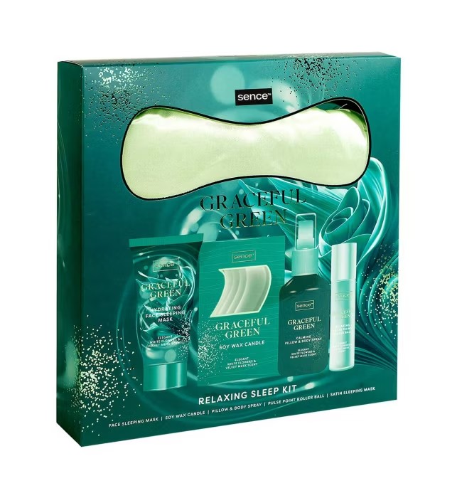SENCE BEAUTY Gracefull Green Collection Giftset مجموعة هدايا من سينس بيوتي