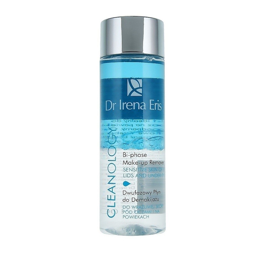 DR IRENA ERIS Cleanology Bi-phase Make-up Remover Sensitive Skin Of Eye Lids And Under Eye 100ml مزيل مكياج ثنائي الطور للبشرة الحساسة للجفون وتحت العين من دكتور إيرينا إيريس