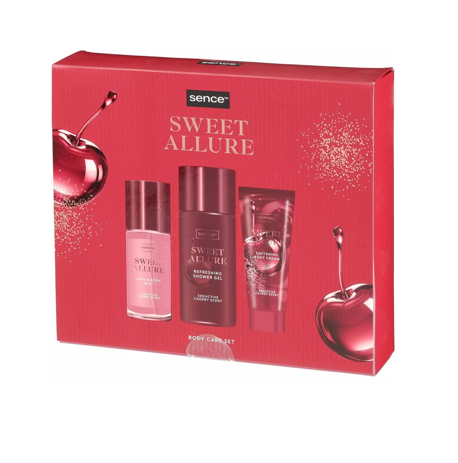 SENCE BEAUTY body care 3-piece Sweet Allure Gift set مجمموعة هدايا سينس بيوتي للنساء للعناية بالجسم