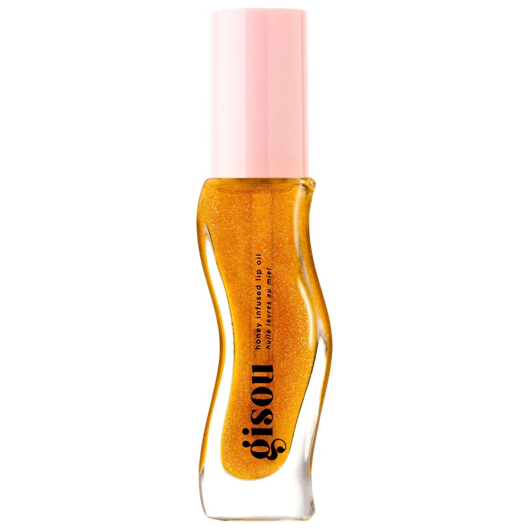 GISOU HONEY INFUSED LIP OIL -  Golden Shimmer Glow زيت للعناية بالشفاه من جيسو