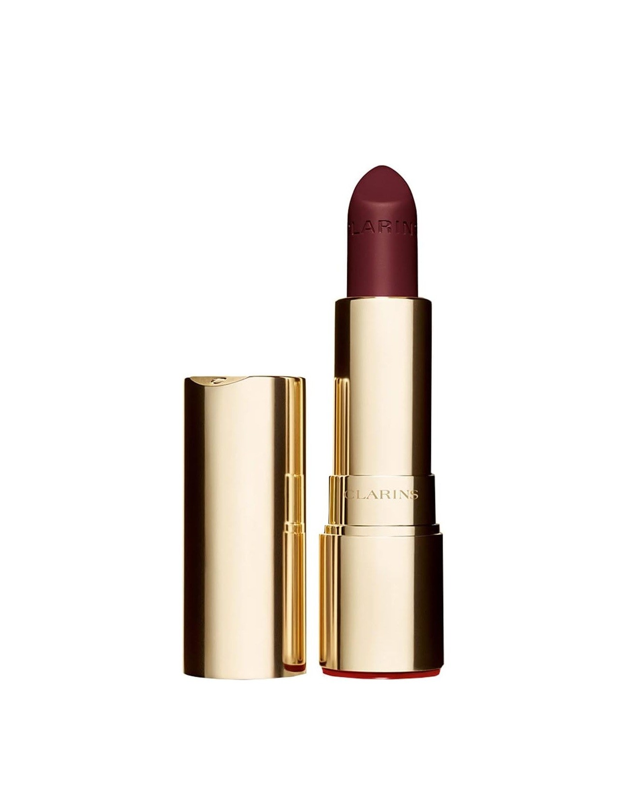 CLARINS PARIS Joli Rouge Velvet Matte Lipstick - 738v Royal Plum  أحمر شفاه من كلارنس