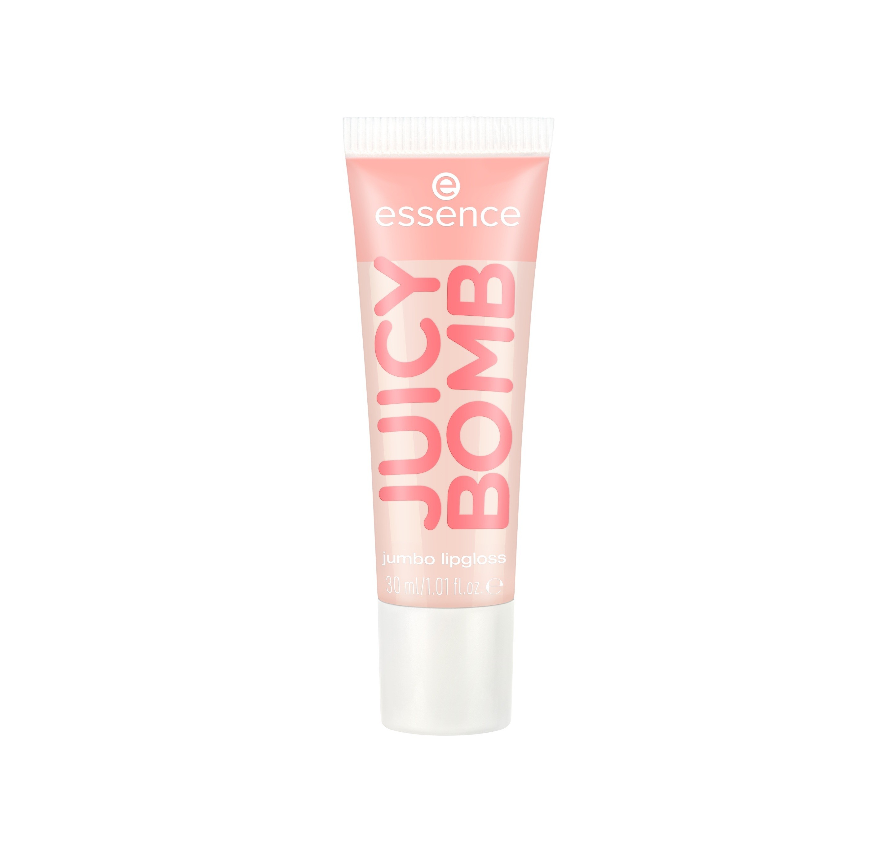 ESSENCE JUICY BOMB PARTY jumbo lipgloss - 01 Lovely Litchi  ملمع شفاه جامبو من اسنس