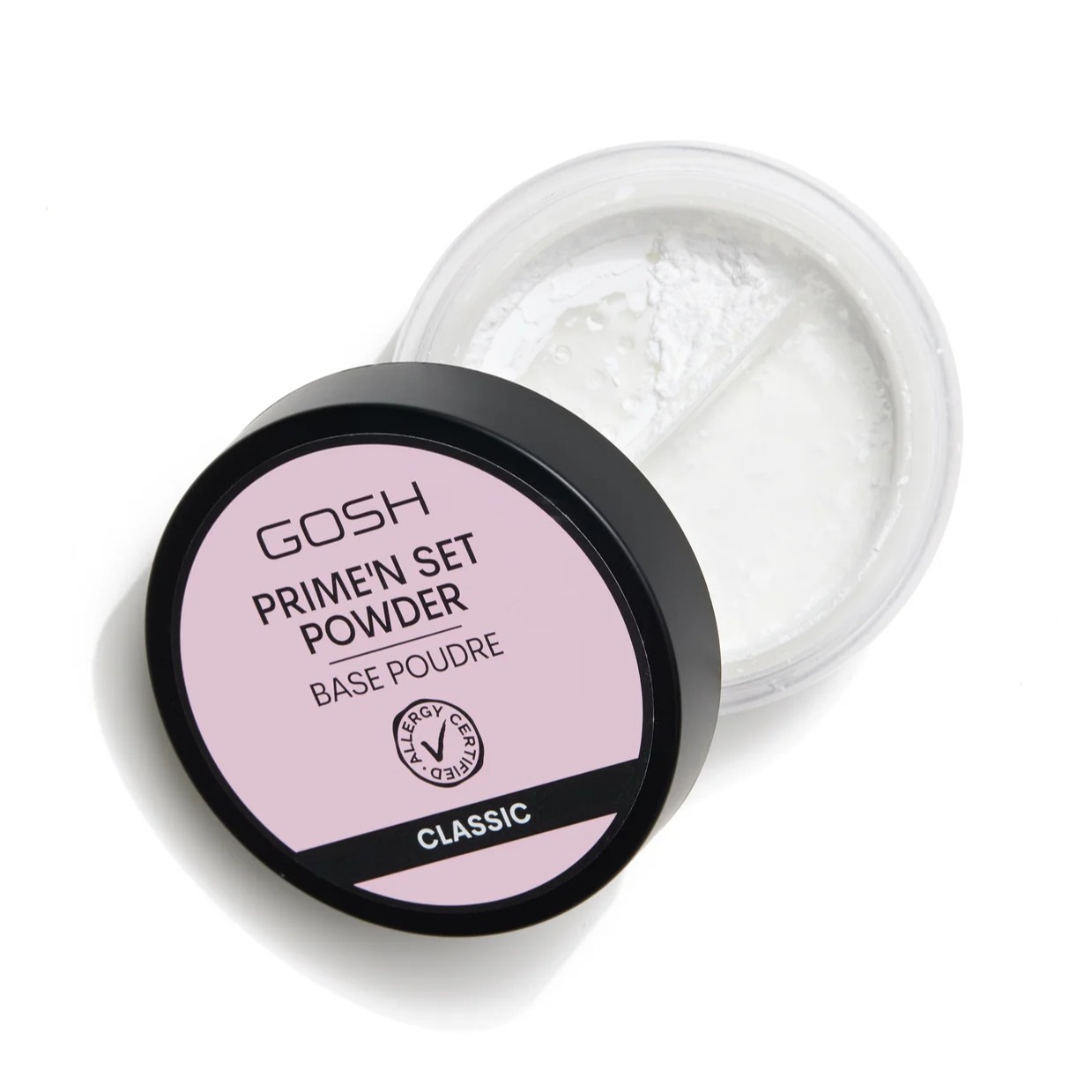 GOSH PRIME N SET POWDER CLASSIC 001 باودر تثبيت المكياج من كوش