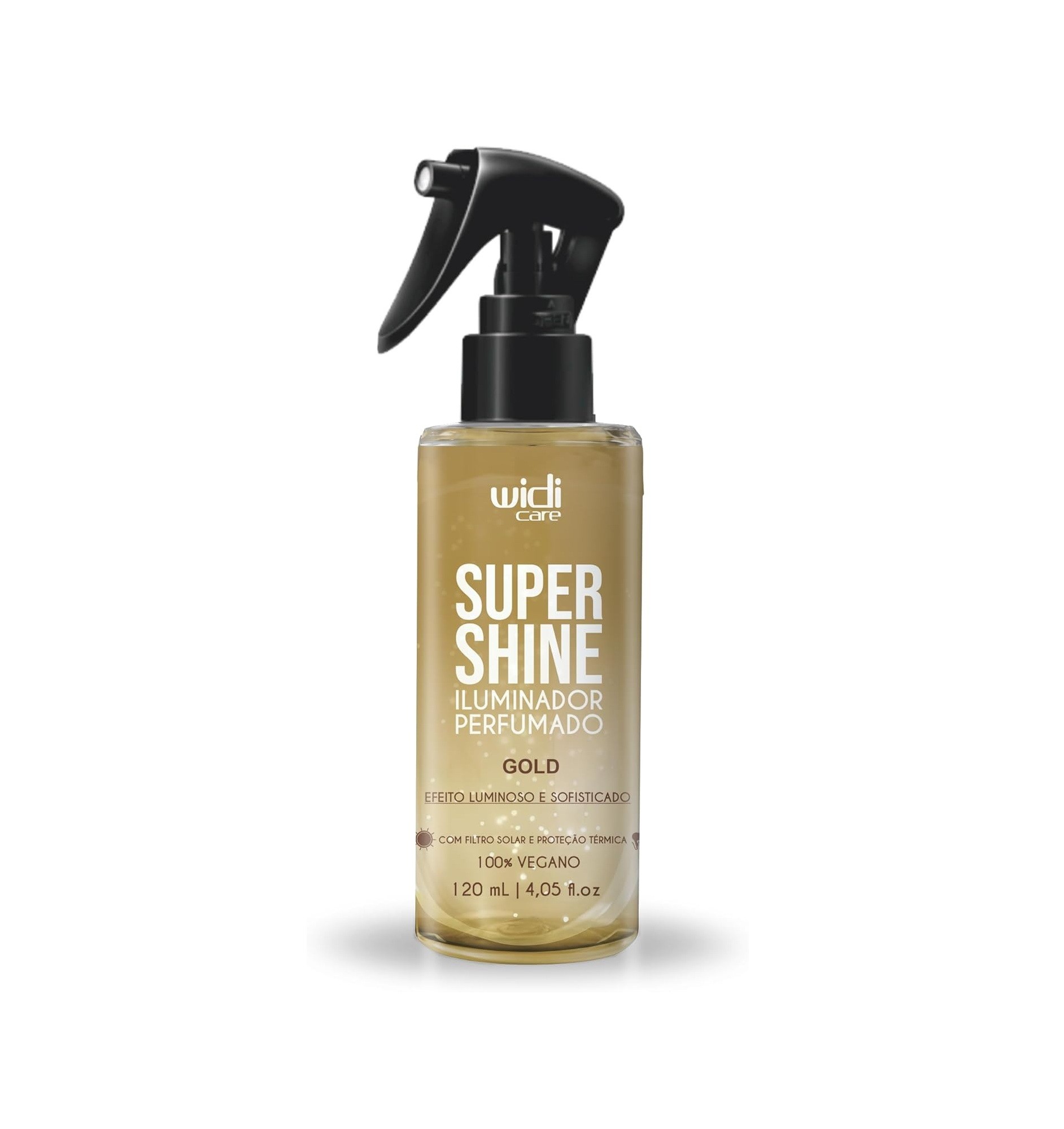 WIDI CARE Super Shine GOLD Perfumed Highlighter 120ml بخاخ ملمع للشعر من ويدي كير