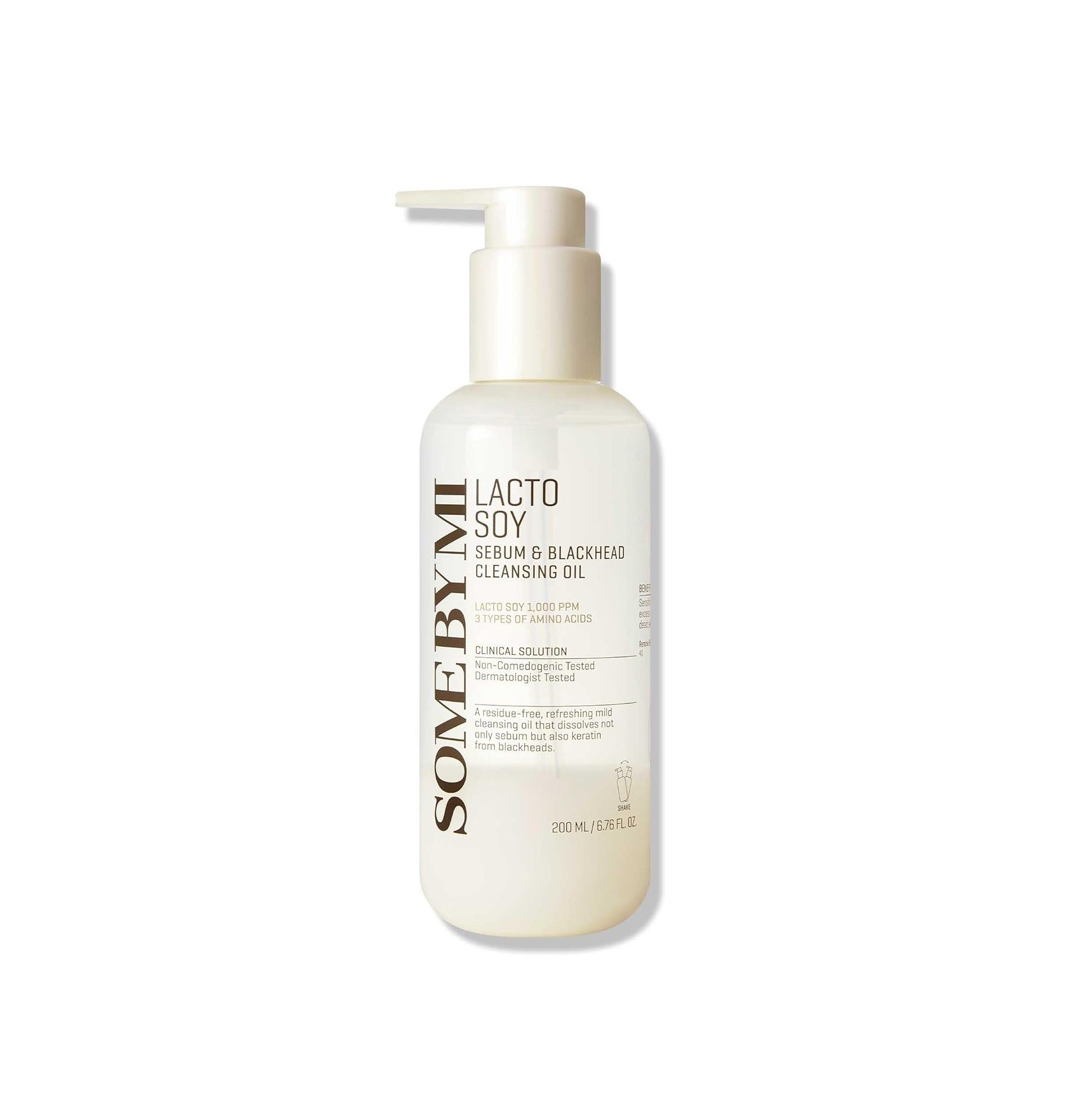 SOME BY MI Lacto Soy Sebum & Blackhead Cleansing Oil 200ml غسول زيتي للبشرة من سوم باي مي