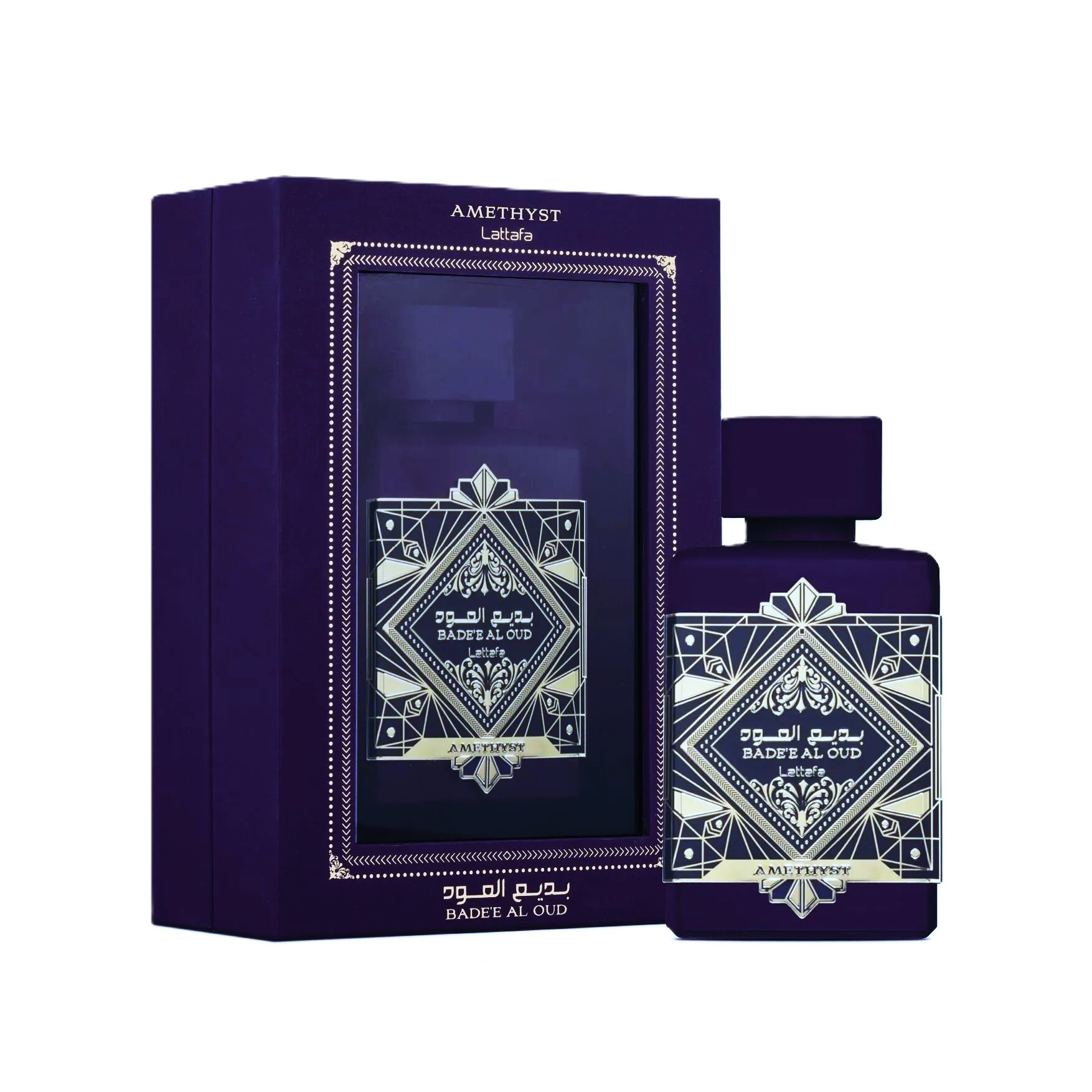 LATTAFA Badee Al Oud Amethyest Unisex Eau de Parfum عطر لطافة للنساء و الرجال
