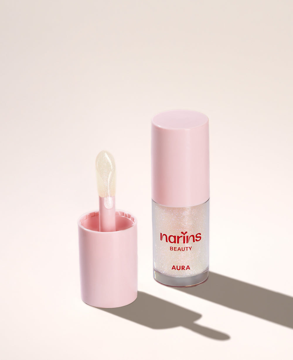 NARINS BEAUTY AURA DIAMOND Cooling Lip Gloss 5.2ml نارين بيوتي گلوس لامع للشفاه