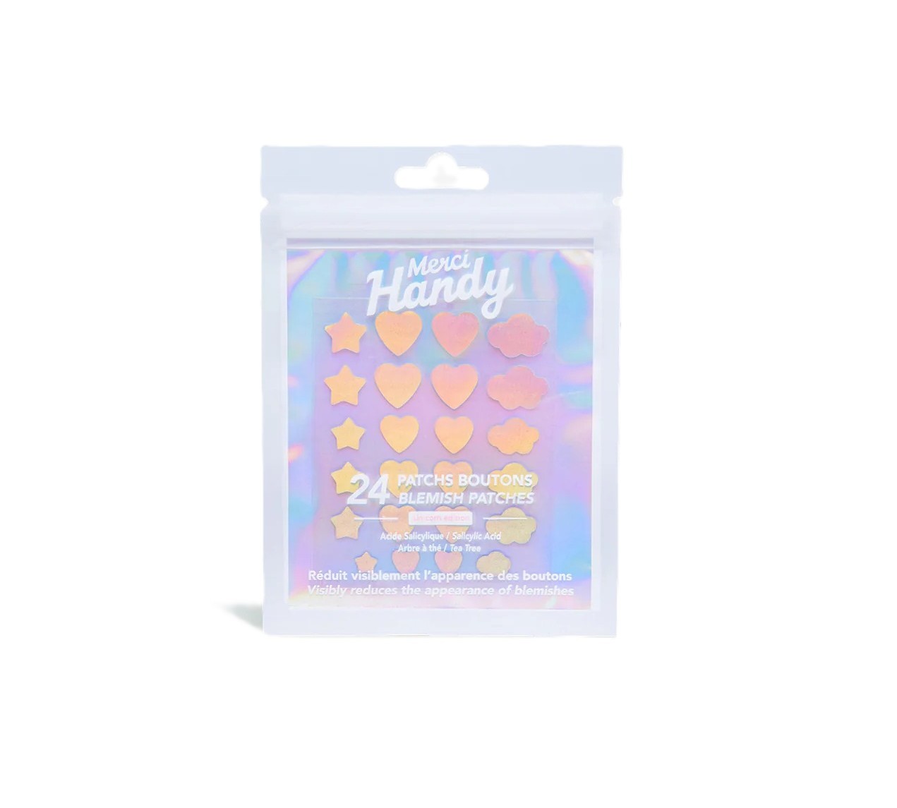 MERCI HANDY Unicorn Edition Patch Bouton 24 piece  لصقات لمعالجة شوائب البشرة من ميرسي هاندي