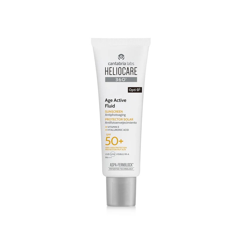 CANTABRIA LABS HELIOCARE 360° Age Active Fluid SPF50 50ml  كانتابريا لابز واقي شمس للبشرة المتقدمة في السن
