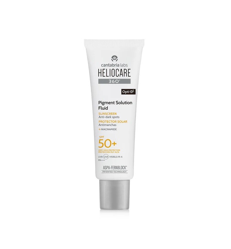 CANTABRIA LABS HELIOCARE 360° Pigment Solution Fluid SPF50+ 50ml  كانتابريا لابز واقي شمس معالج لتصبغات البشرة