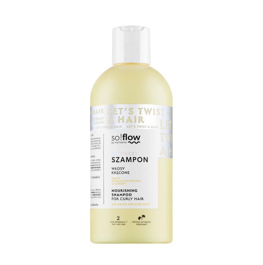 SO!FLOW Nourishing Shampoo For Curly Hair 400ml شامبو مغذي للشعر المجعد من سو فلو