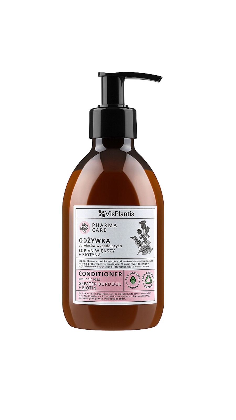 VISPLANTIS PHARMA CARE GREATER BURDOCK + BIOTIN CONDITIONER ڤيسبلانتس بلسم للشعر
