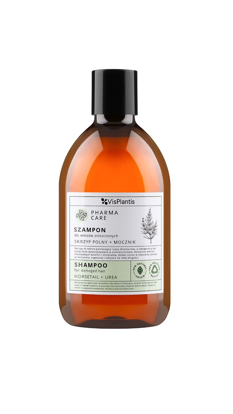 VISPLANTIS PHARMA CARE HORSETAIL + UREA SHAMPOO FOR DAMAGED HAIR ڤيسبلانتس شامبو للشعر التالف