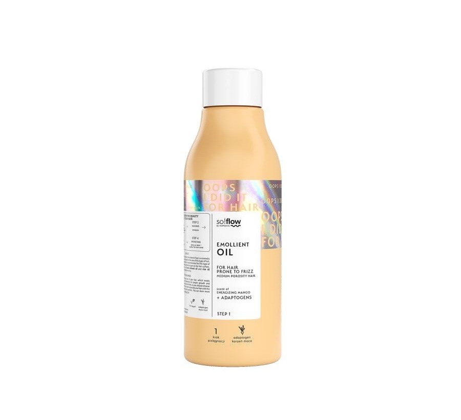 SO!FLOW Emollient Oil for Hair Prone to Frizz 150ml  زيت مرطب للشعر المعرض للتجعد من سو فلو