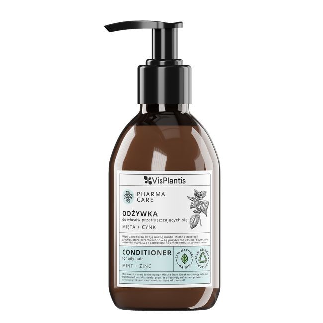 VISPLANTIS Conditioner For Oily Hair Mint + Zinc بلسم للشعر الدهني من فيسبلانتيس