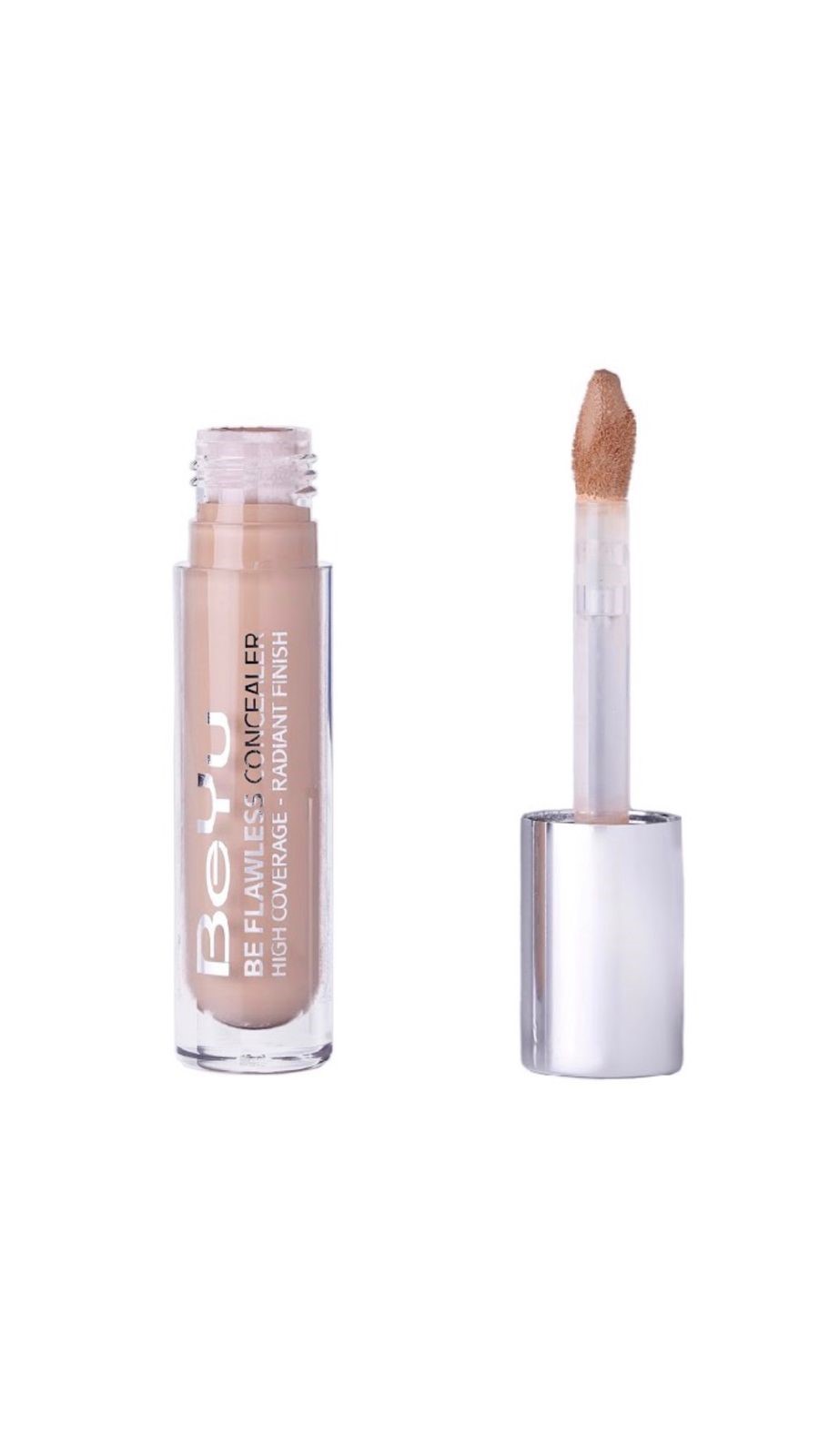 BEYU Be Flawless Concealer High Coverage Radiant Finish خافي عيوب مثالي بتغطية عالية ولمسة نهائية مشرقة من بيو
