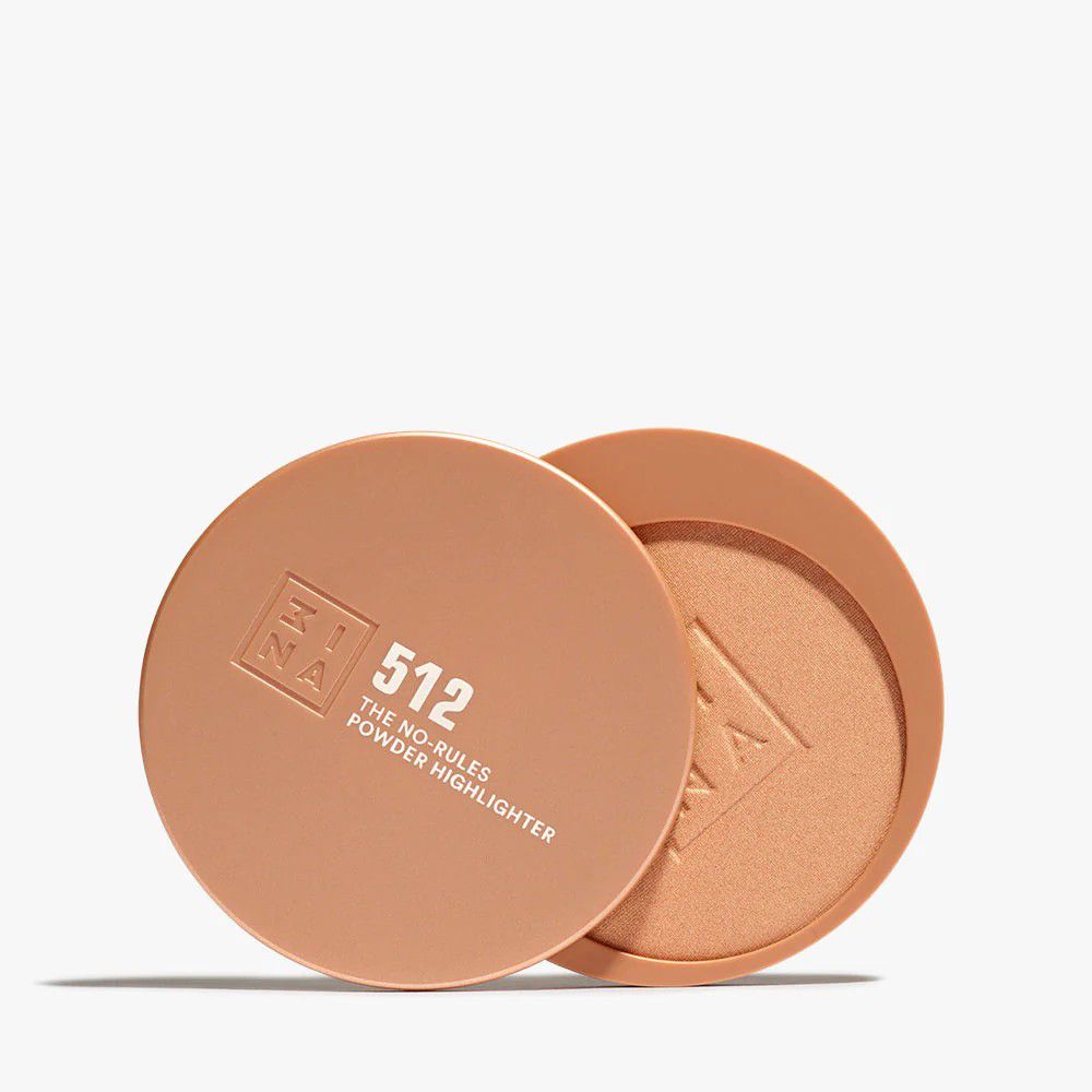 3INA The No-Rules Powder Highlighter - 512 هايلايتر للوجه من مينا