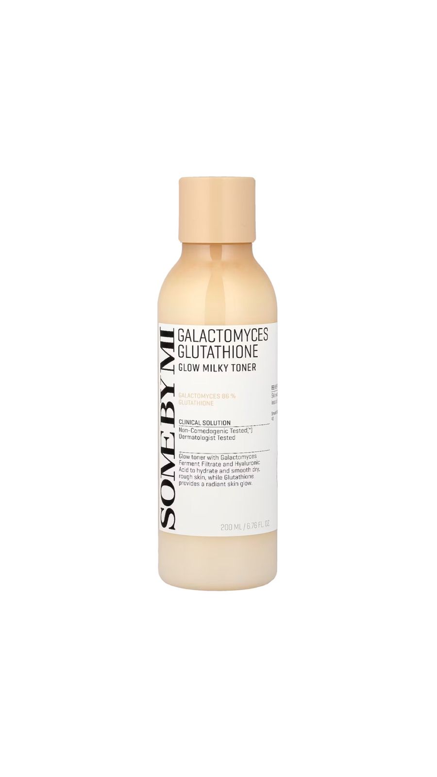 SOME BY MI GALACTOMYCES GLUTATHIONE GLOW MILKY TONER 200ml سوم باي مي تونر للعناية بالبشرة