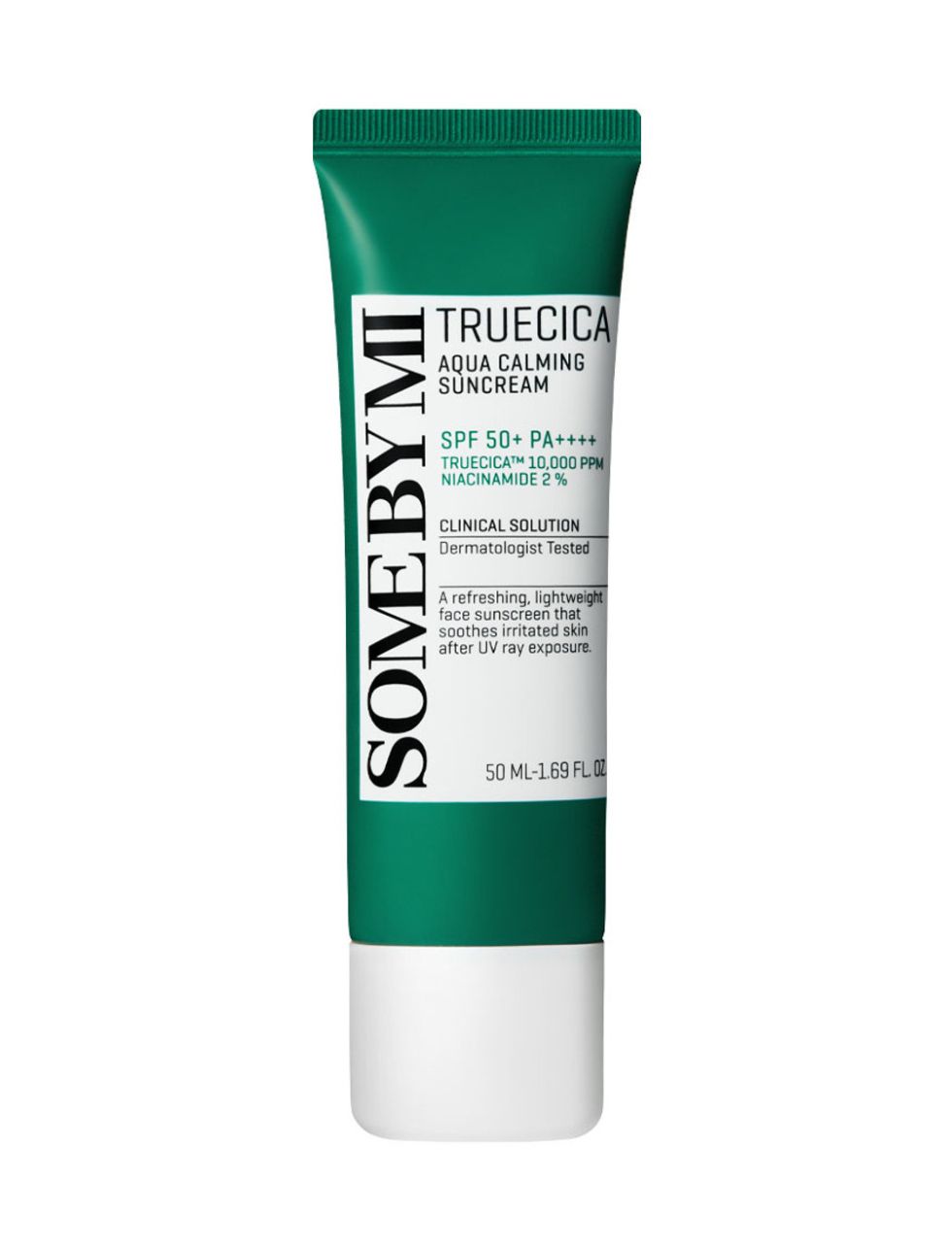 SOME BY MI Truecica Aqua Calming Suncream SPF50 50ml واقي شمس للبشرة من سوم باي مي