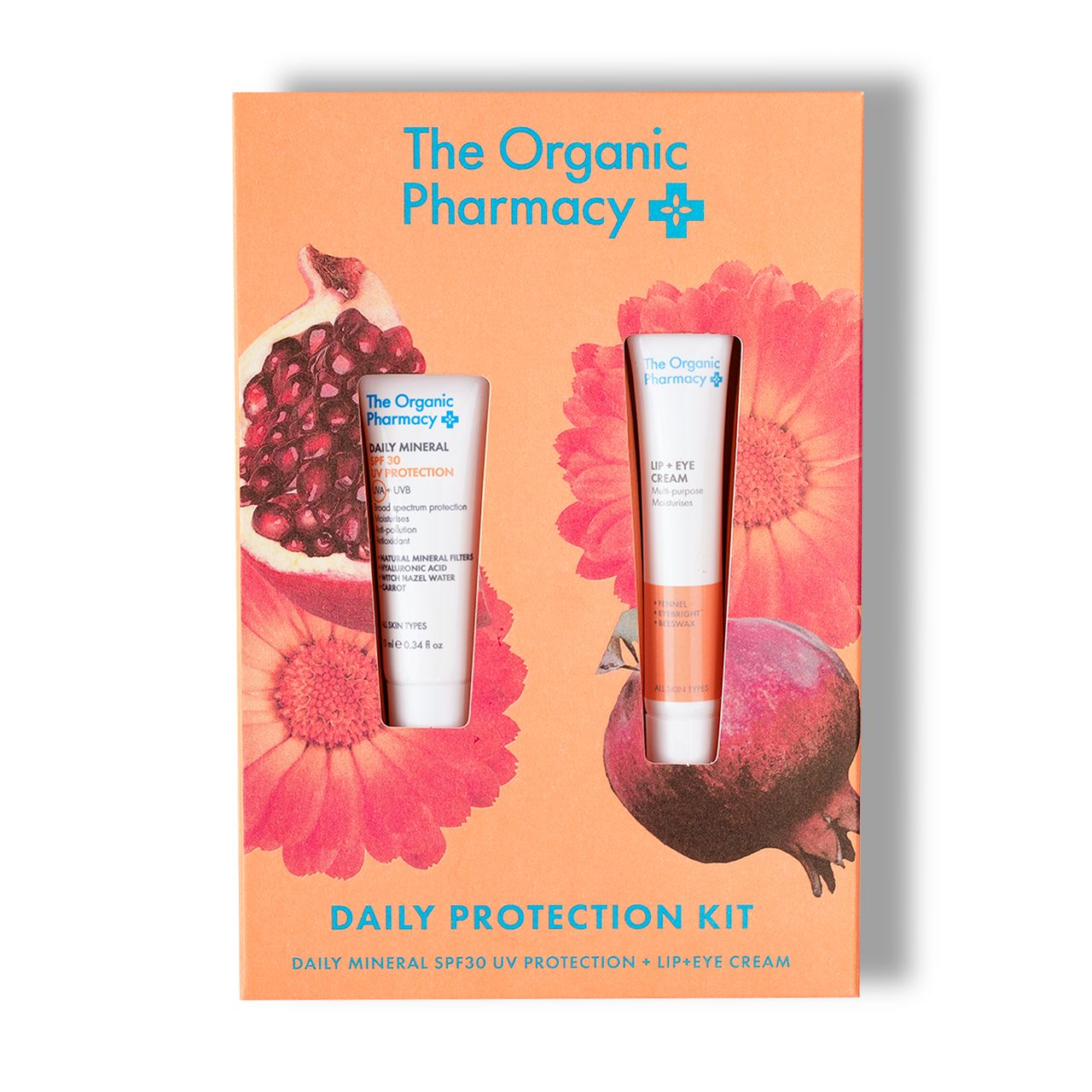 THE ORGANIC PHARMACY DAILY PROTECTION KIT ذا أورگانك فارمسي مجموعة العناية بالبشرة