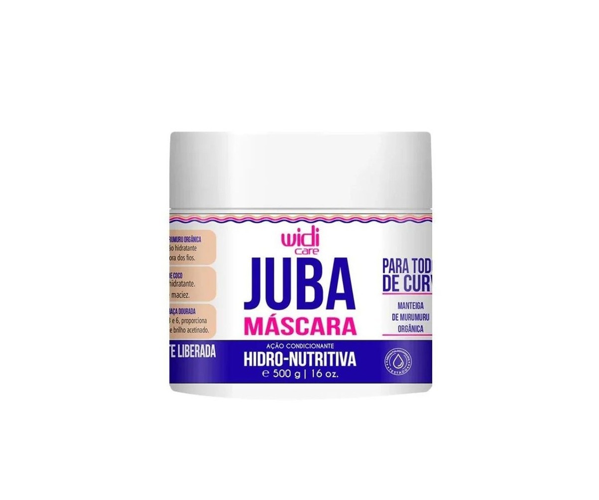 WIDI CARE Juba Hydro Nutritive Mask Conditioning Action Curly Hair Cream 500g  قناع جوبا المرطب والمغذي للشعر من ويدي كير